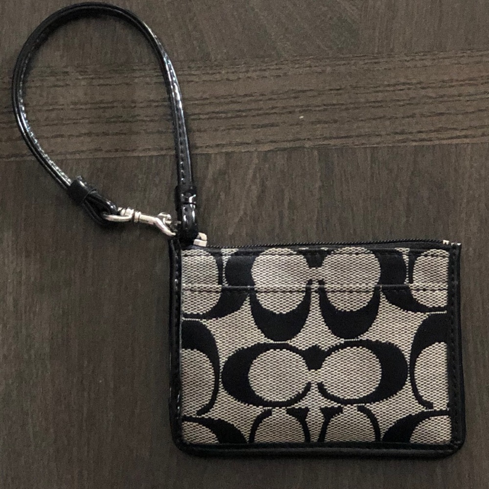 Coach wristlet/change purse